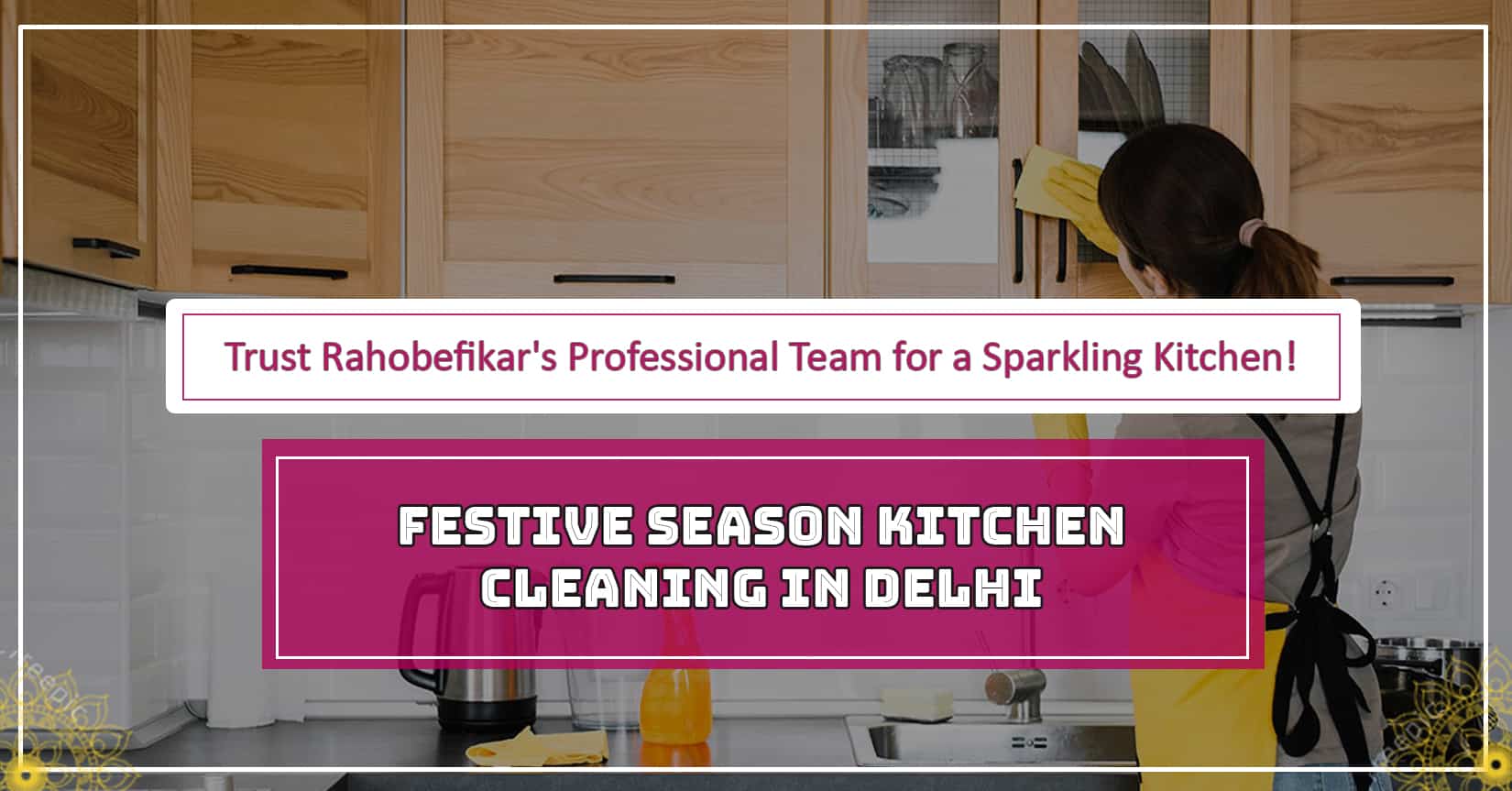 Kitchen cleaning service